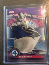 2026 Topps Finest Fantastic Four Silver Surfer Uncommon Purple 47/75