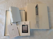iPad 2 Black 16GB Box Only with Paperwork and Stickers Nice!
