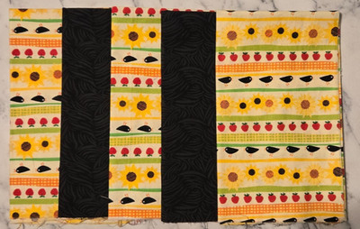 5 fat quarters 100% cotton - Picnic Time