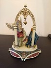 Madonna baby & Angels silent night musical figurine music box — photo 2