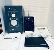 Tivoli PAL BT (BlueTooth) AM/FM Portable Radio Black NEW Open Box