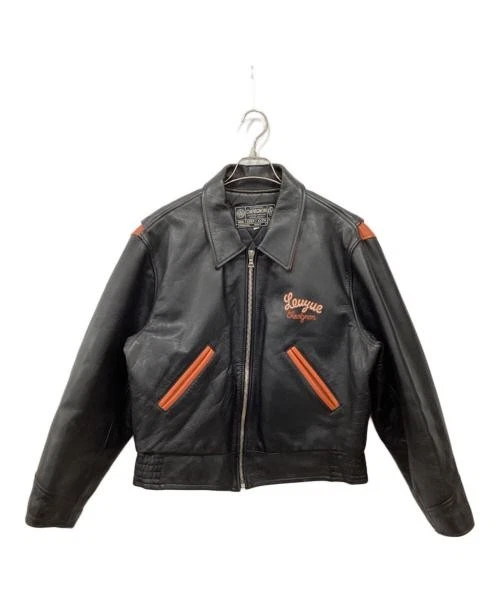 ジャケット・アウター A-2 CHEVIGNON LEATHER BOMBER JACKET Chevignon Leather Outer Shell Jackets for Men for Sale | Shop New