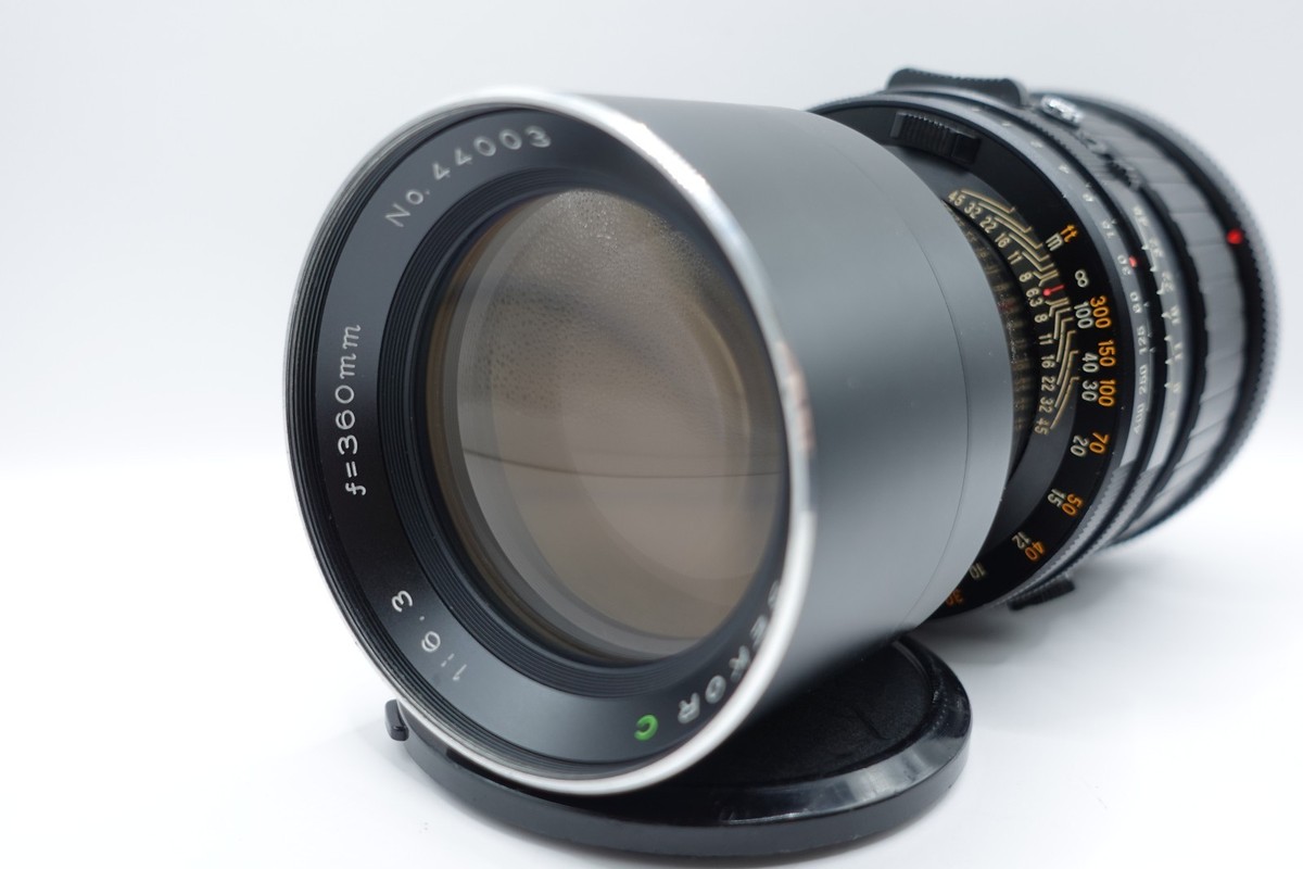 ■ 美品 ■ マミヤ　Mamiya RB67 SEKOR 360mm F6.3 Mamiya Sekor C 360mm f/6.3 Lens for RB67 Pro S SD w/ Filter [Exc+3