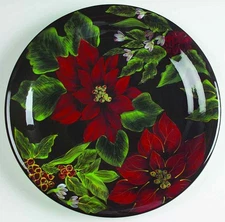 Certified International Poinsettia Dinner Plate 4258748