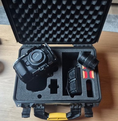 Blackmagic Pocket Cinema Camera 4K Set mit Lumix 14-140mm