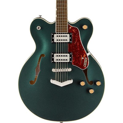 Gretsch G2622 Streamliner Center Block Dbl-Cut ,V-Stoptail Guitar Cadillac Grn