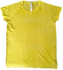 NWT☀️LULULEMON☀️SIZE 16☀️SWIFTLY TECH 2.0 SHORT SLEEVE☀️AUTHENTIC☀️BEAY/YELLOW☀️