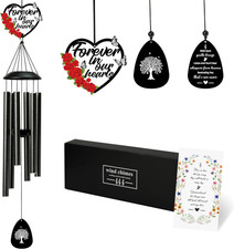 Memorial Sympathy Wind Chimes - Memorial Gifts for Loss of Loved One Mom Grandma