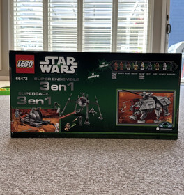 LEGO Star Wars (66473) Super Pack 3-in-1 NEW SEALED Retired AT-TE Tank Droid