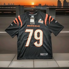 Nike On Field Jersey Cincinnati Bengals #79 Youth Large Super Bowl LVI