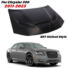 Fit 2011 -20 21 22 2023 Chrysler 300c 300 C Hellcat Style Aluminum Hood 3 Scoops