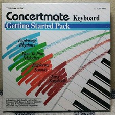 Vintage Realistic Concertmate Radio Shack Keyboard Getting Started Pack NOS