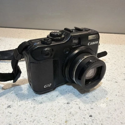 d*2様 Canon Powershot G12 ジャンク Preços baixos em Câmeras digitais Canon PowerShot G12 | eBay