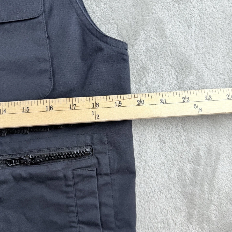 Жилет Rothco Ranger для мальчиков большой черный с карманами на молнии без рукавов для охоты на открытом воздухе - Изображение 3 из 4