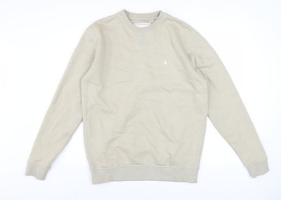 Jack Wills Herren Beige XS Pullover Sweatshirt Rundhals
