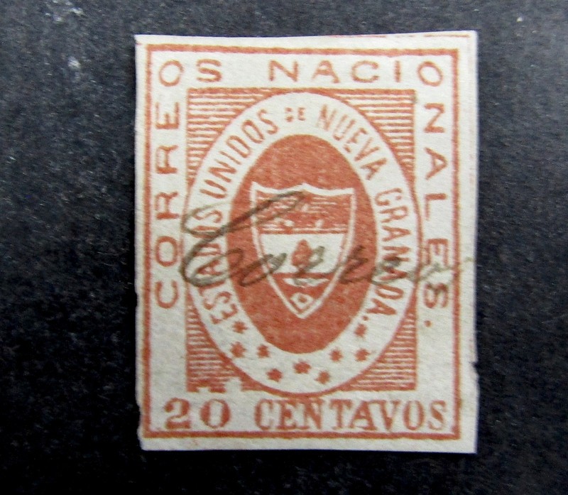 nystamps Colombia Stamp # 17 Used $475 L10y426