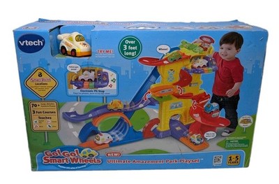 VTech Go! Go! Smart Wheels Ultimate Amazement Park Playset New