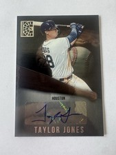 Panini 2022 Capstone Taylor Jones Autographs Auto #AU-TJ Houston Astros