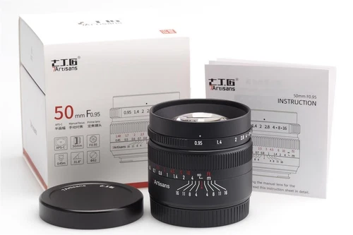 7artisans 0.95/50mm Black f. Nikon Z APS-C Lens