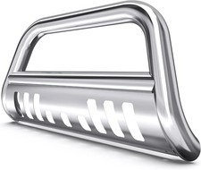 Ford Bull Bars Bull Bar Compatible for 2004-2024 Ford F150/2003-2014 Navigator Chrome Push Fron
