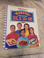 Vtg Betty Crocker's Baking With Kids Cookbook 1995 1st Edition Paperback Illust.