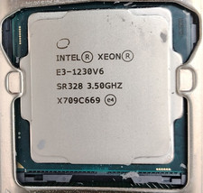 Intel Xeon E3-1230 v6 3.5GHz Quad-Core 8-Thread Server CPU Processor SR328