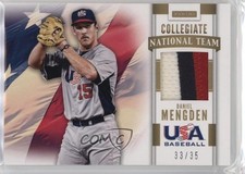 2013 Panini USA Baseball Box Set Prime 33/35 Daniel Mengden #15 1t3