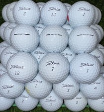 50 Titleist Pro V1 2025 AAAA Near Mint Used Golf Balls 4A
