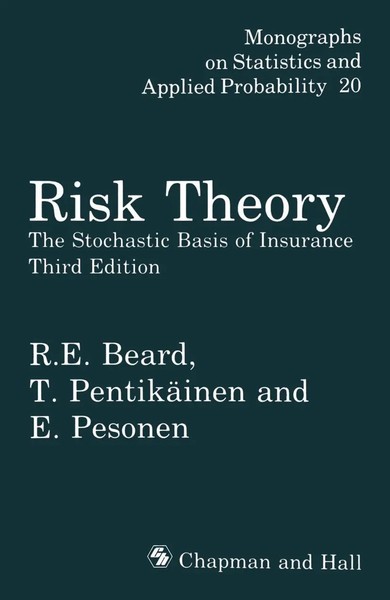 R. Beard | Risk Theory | Taschenbuch | Englisch (2013) | Xvii | Springer-image