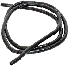 Wheels Manufacturing Black Cable Wrap - 1 Meter, Cable Management & Protection