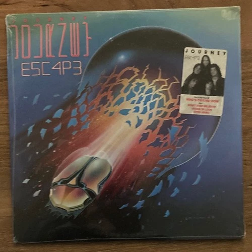 JOURNEY  Escape  LP album from 1981  (embossd cover)  STILL SEALED!