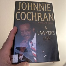 Lawyer's Life by Johnnie L. Cochran and David Fisher 2002 1st First Edition Book