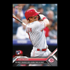 Matt McLain - 2023 MLB Topps Now Card 297 - Print Run: 2299 Cincinnati Reds