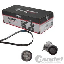 GATES Micro-V Kit KEILRIPPENRIEMEN-SATZ passend für SEAT CORDOBA IBIZA TOLEDO