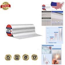 Aluminum Foil Butyl Sealant Tape 20"x32.8' High Temp Waterproof