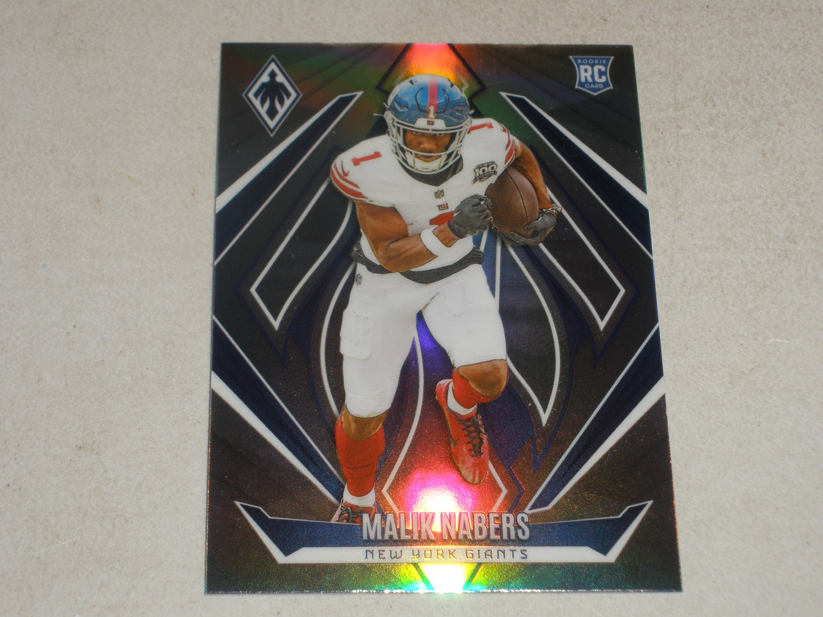 2024 Panini Phoenix Silver Prizm #221 Malik Nabers Rookie RC