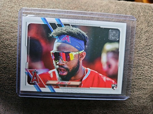 Jo Adell [Red] #43 2021 Topps card