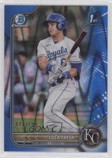 2022 Bowman Chrome Prospects Blue RayWave Refractor 31/150 Luca Tresh 06qf