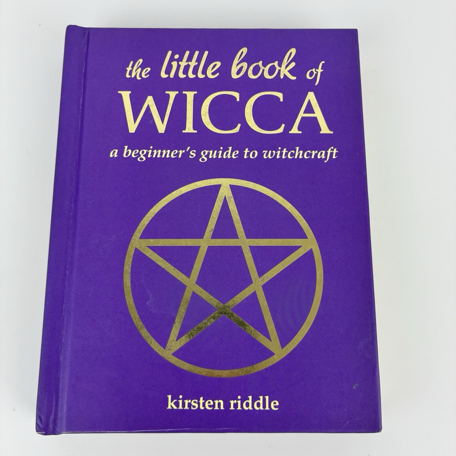 The Little Book of Wicca: Beginners Guide to Witchcraft -Kirsten Riddle HARDBACK