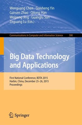 Wenguang Chen (u. a.) | Big Data Technology and Applications | Taschenbuch | xi