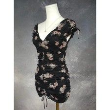 Express Whimsigoth Coquette Indie Floral Ruch...