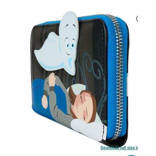 Loungefly Casper the Friendly Ghost Glow-in-the-Dark Zip Around Wallet (NWT) - Picture 3 of 7