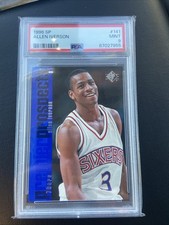 1996 SP Allen Iverson RC PSA 9