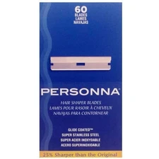 Personna Hair Shaper Blades, 60 Count 