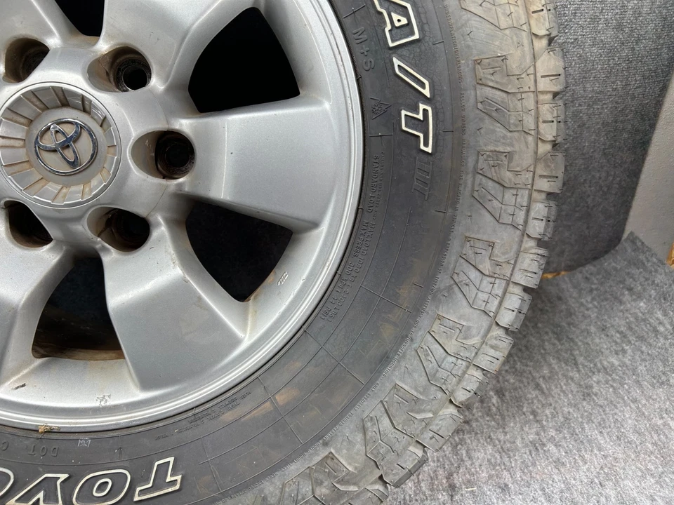 TOYOTA 4RUNNER SR5 03-09 OEM WHEEL RIM 16" 16X7 W/ TIRE P265/70R16 SET OF 4 133K - Image 2 of 4