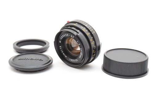 video! [MINT] Minolta M Rokkor QF 40mm f/2 Lens Leica M for CL CLE From JAPAN