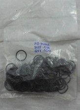 Lot of Size .016 Rubber O-Rings 70 Buna