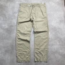 Carhartt Station Pant Trousers Mens 38" Western Relaxed Fit Pants, Beige
