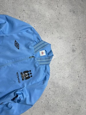 Umbro FC Manchester City Vintage Football Bomber Jacket | eBay