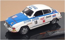 Ixo 1/43 Scale RAC378B - Saab 96 V4 1000 Lakes Rally 1976 #18 Vikas/Soini